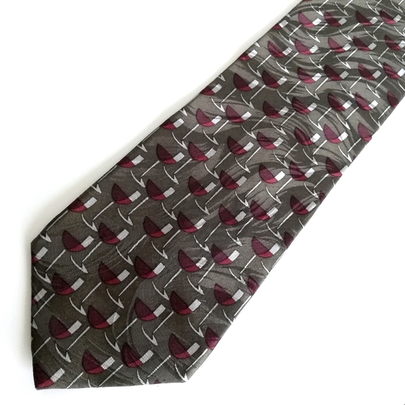 RM Style Vintage Red Wine Glass Tie, 1996 - Picture 3 of 8